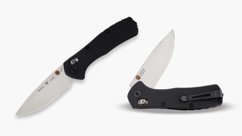 Buck Knives' Range Series folding knives feature CPM-MagnaCut and 154CM steel, along with a new crossbar lock for secure, everyday carry.