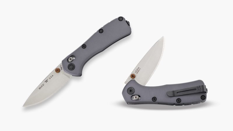 Buck Knives' Range Series folding knives feature CPM-MagnaCut and 154CM steel, along with a new crossbar lock for secure, everyday carry.