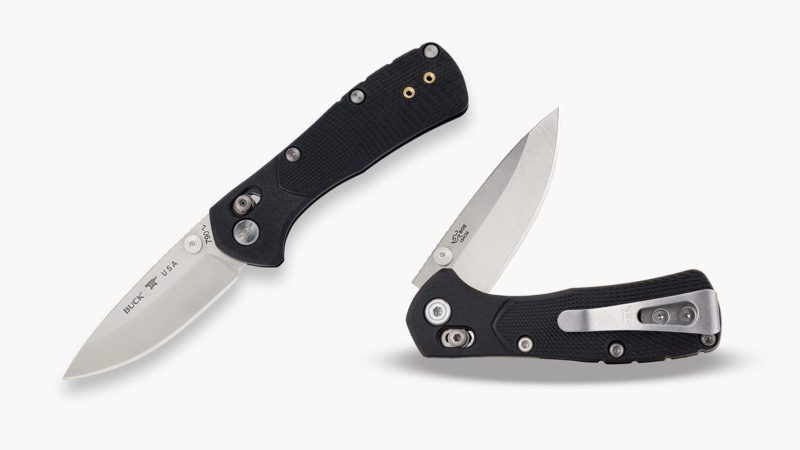 Buck Knives' Range Series folding knives feature CPM-MagnaCut and 154CM steel, along with a new crossbar lock for secure, everyday carry.
