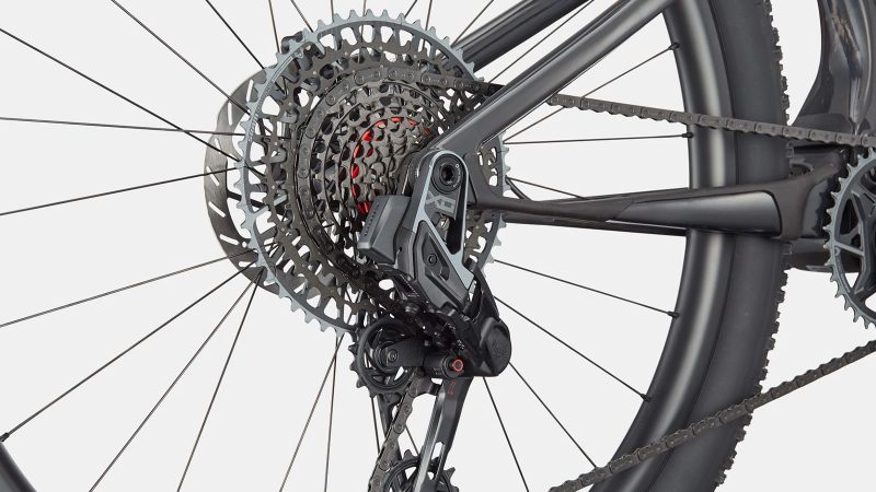 Cannondale’s Scalpel 1 carbon fiber cross-country mountain bike boasts aggressive geometry and race-ready performance.