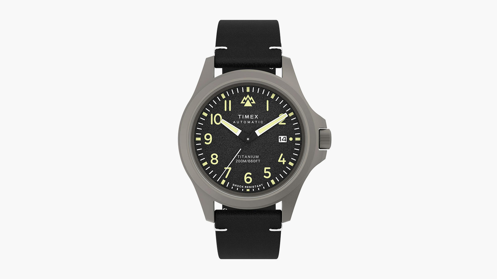 Timex Expedition Titanium Automatic Field Watch — A durable, adventure-ready watch crafted with titanium and classic field styling.