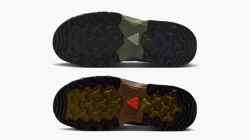 The Nike ACG Zoom Gaiadome Digi Camo boot with Gore-Tex lining, Air Zoom cushioning, and rugged TrailFrame support.