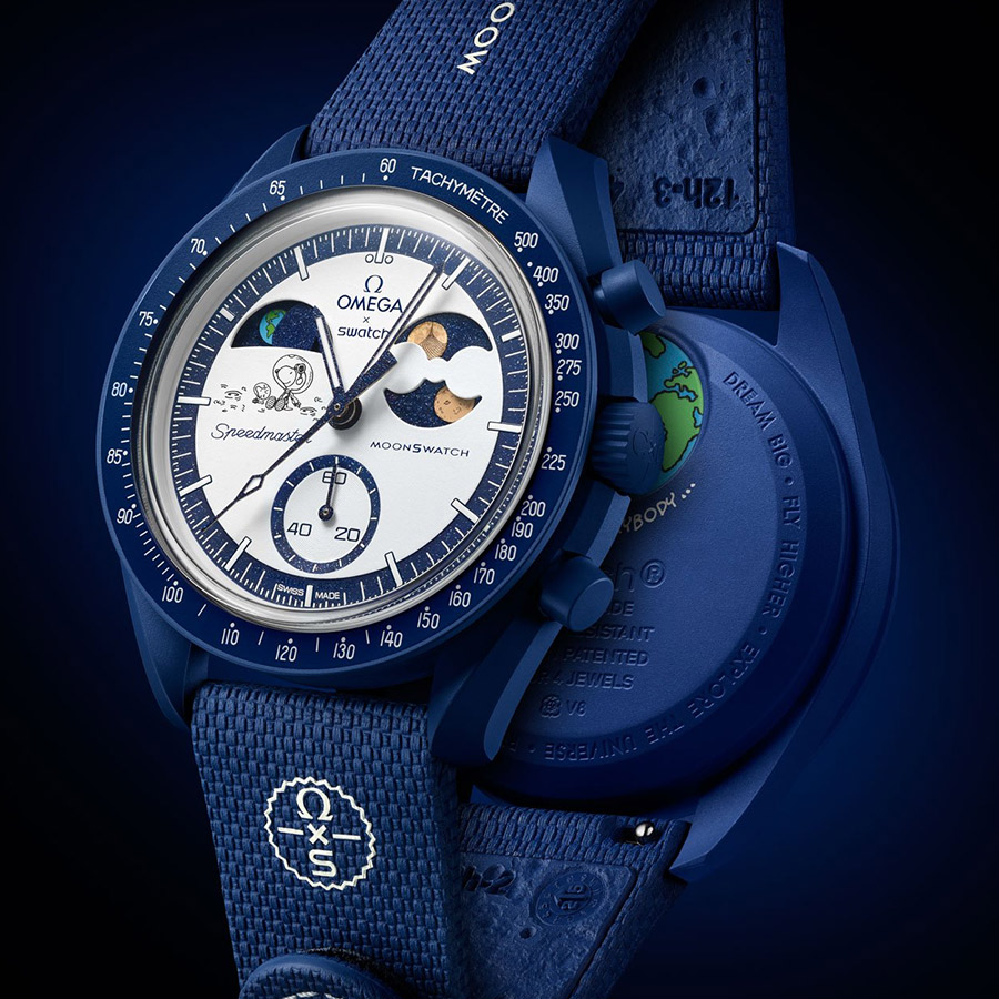 OMEGA X Swatch Mission To Earthphase Moonshine Gold