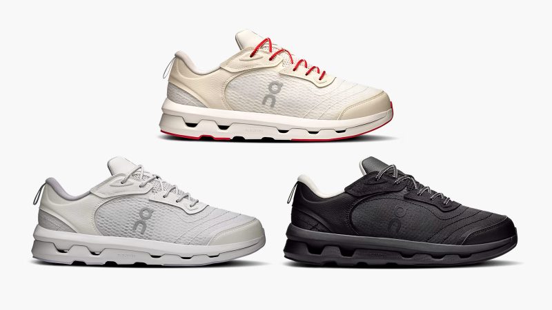 The On Cloudzone Moon sneaker features a CloudTec midsole and breathable mesh upper.