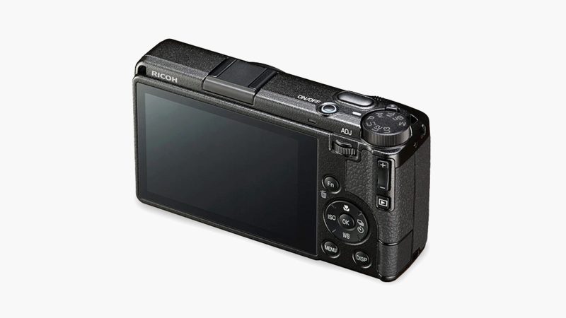 Ricoh GR IV compact street photography camera with 26MP APS-C sensor, 28mm f/2.8 lens, upgraded stabilization, and 53GB onboard storage.