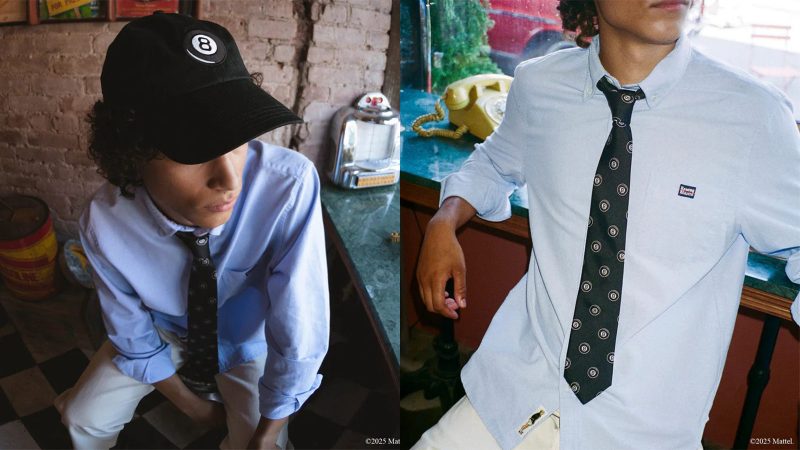 The Rowing Blazers x Magic 8 Ball™ Collection is a limited-edition streetwear capsule blending preppy style with iconic retro toy graphics.