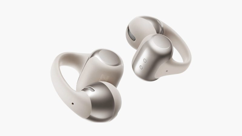 Shokz OpenDots One open-ear clip-on earbuds featuring Dolby Audio, secure lightweight fit, and 40-hour battery life in a sleek, water-resistant design.