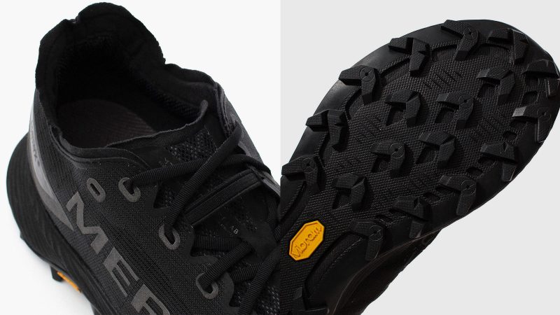 Snow Peak x Merrell MTL Longsky 2 Matryx trail sneakers blend rugged outdoor performance with sleek minimalist design.