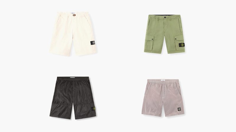 Stone Island FW ’025-’026 technical pants and shorts collection features utility-inspired designs, advanced fabrics, and streetwear-ready silhouettes.