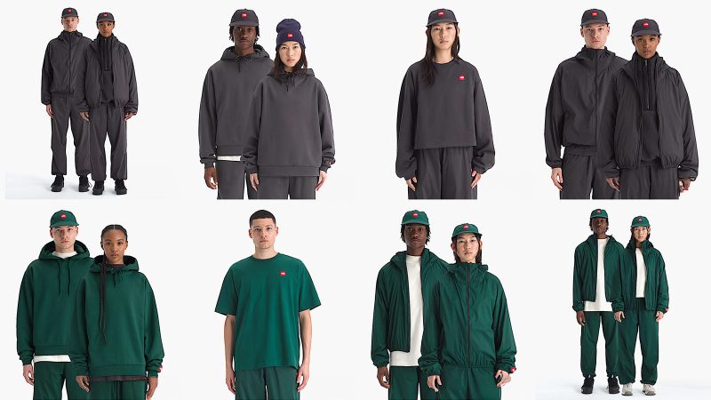The North Face Red Box Collection showcases iconic outerwear reimagined for streetwear and performance, featuring bold branding and functional design.