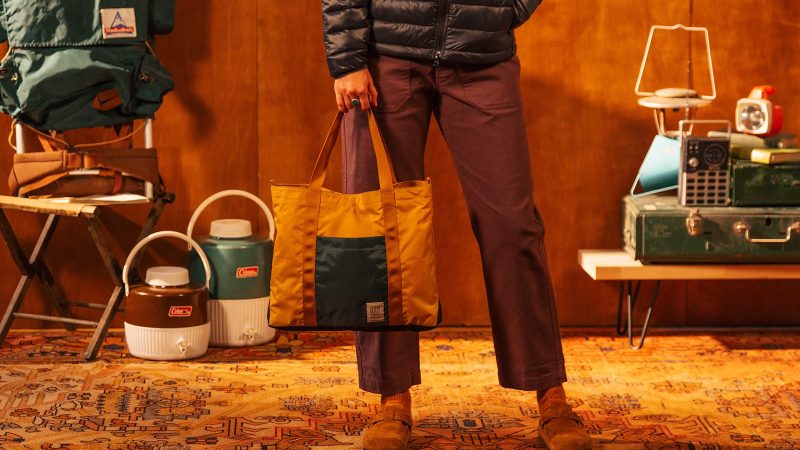 Topo Designs Fall 2025 Collection featuring rugged jackets, versatile pants, and minimalist backpacks for outdoor and city adventures.