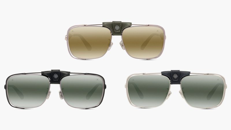 Vuarnet Arctic sunglasses in Japanese titanium and Italian acetate, featuring premium mineral lenses with full UV protection and glare reduction, designed for mountain and urban use.