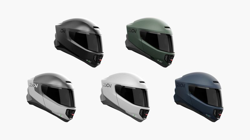 The Zyon Motorcycle Helmet features an aerodynamic shell and bold matte black design for high-performance riders.