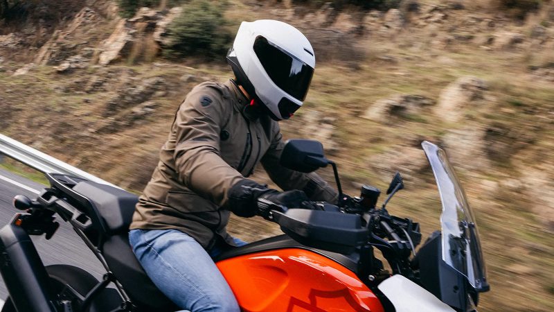 The Zyon Motorcycle Helmet features an aerodynamic shell and bold matte black design for high-performance riders.