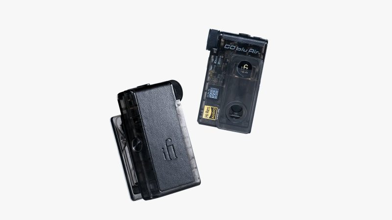 The iFi GO blu Air portable DAC and amplifier delivers wireless hi-res audio performance in a compact, pocket-sized design.
