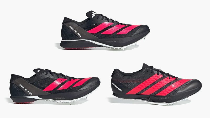 Adidas Adizero x Mercedes-AMG collection showcases racing-inspired sportswear with sleek, performance-driven design.