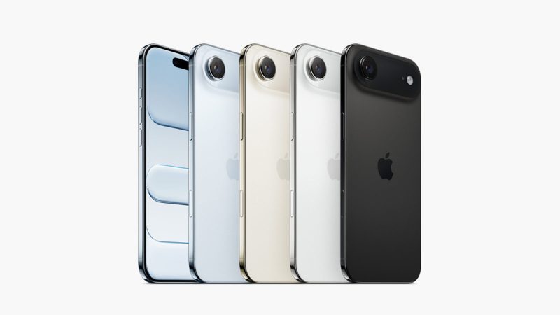 The Apple iPhone 17 lineup features the all-new titanium iPhone Air, iPhone 17, and iPhone 17 Pro Max, all with upgraded AI chips, cameras, and slim designs.