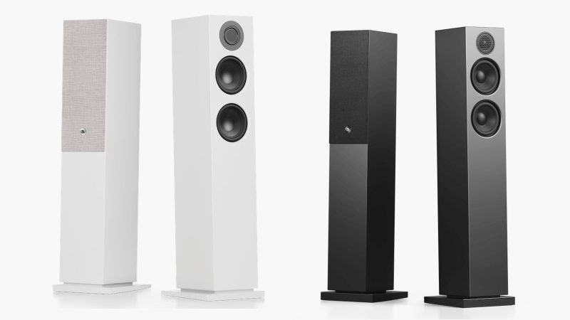 Audio Pro W-Generation wireless speakers showcase sleek design and hi-fi sound for modern home audio.