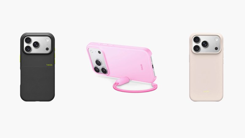Beats iPhone 17 MagSafe cases in rugged, slim, and kickstand designs for protection and style, compatible with iPhone 17, 17 Pro, and 17 Pro Max.