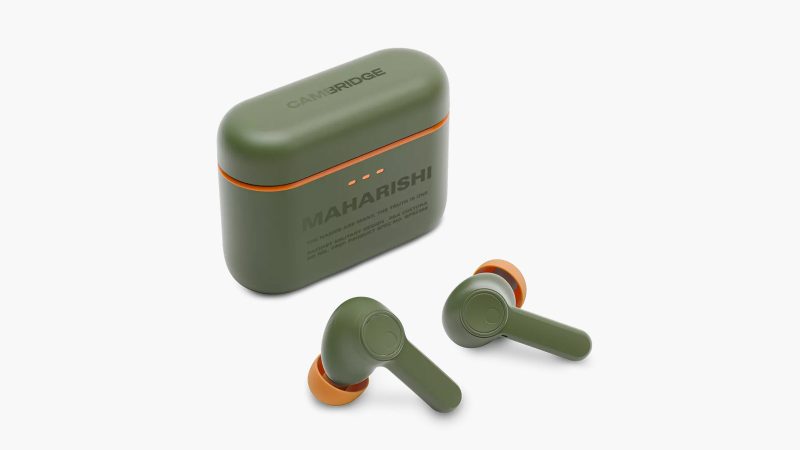 The Cambridge Audio Maharishi Collection's limited-edition headphones and turntable feature a streetwear-inspired design, camouflage patterns, and premium hi-fi sound.