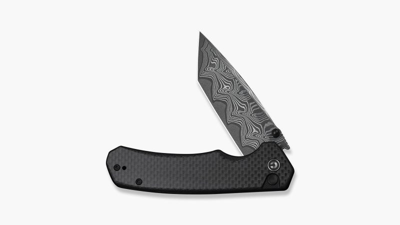 The CIVIVI Button Lock Brazen Flipper knife features a sleek ergonomic handle and a stainless steel blade designed for everyday carry.