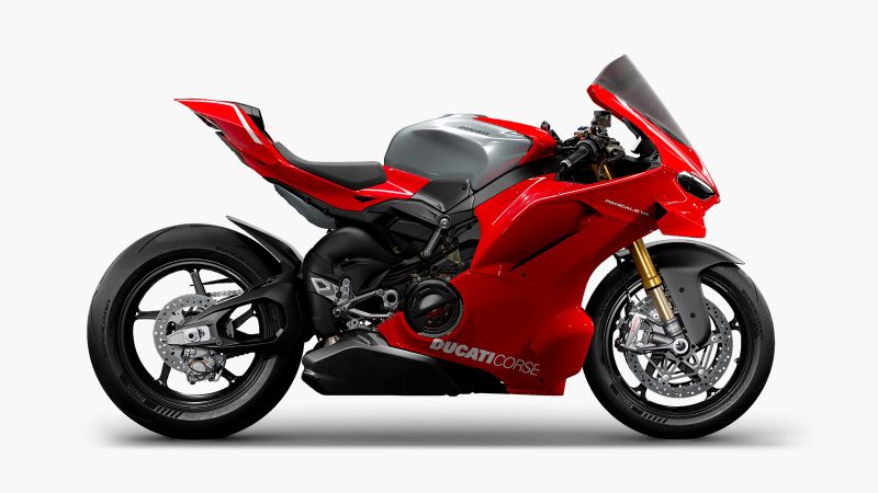 Ducati Panigale V4 R superbike with MotoGP-inspired design and race-bred performance.