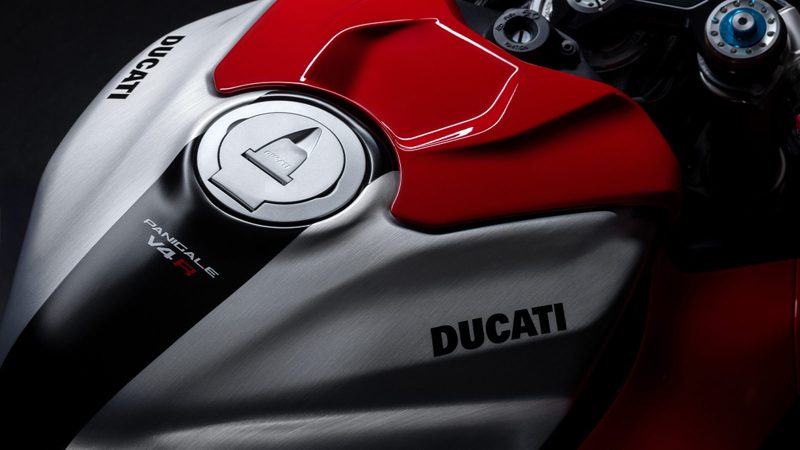 Ducati Panigale V4 R superbike with MotoGP-inspired design and race-bred performance.