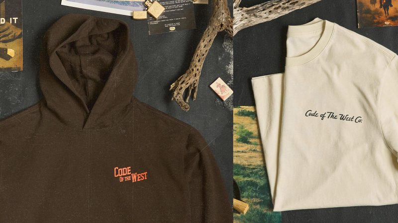 The Huckberry x Code of the West collaboration features rugged Western-inspired apparel and gear, blending timeless frontier style with modern functionality.