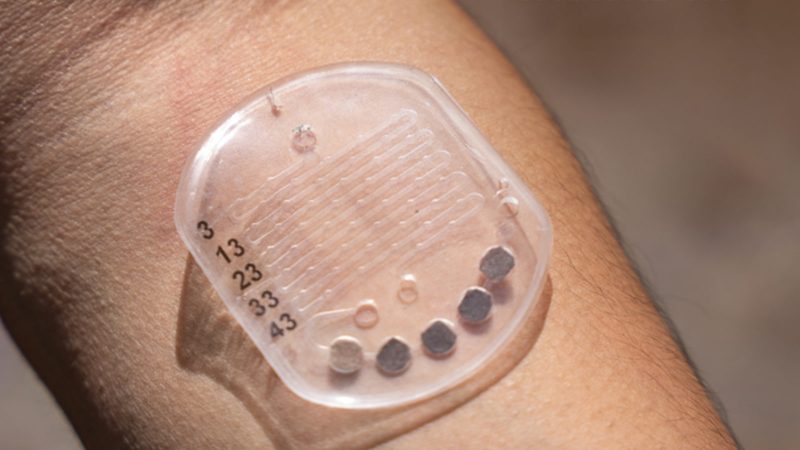 The Hydrosense AI Sweat Sensor is a wearable device that tracks hydration and electrolyte loss, providing AI-powered real-time data for athletes and enhancing fitness performance.