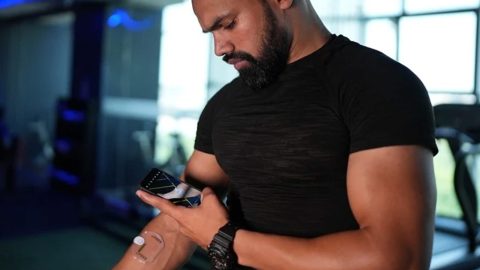 HydroSense AI Sweat Sensor Turns Sweat Into Smart Data