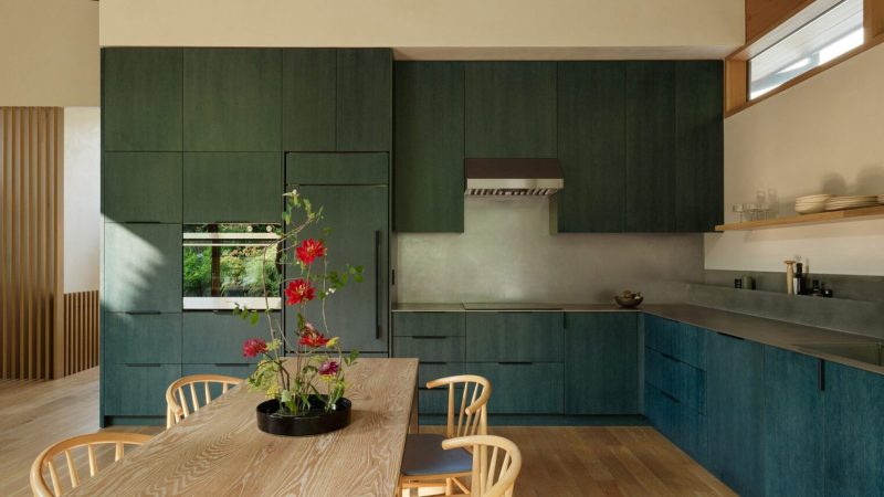 In-Kind House by GO'C — a modern Seattle remodel with white-oak interiors, clerestory windows, and seamless garden connection.