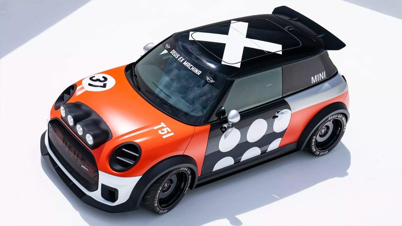 MINI JCW x Deus Ex Machina concepts showcase bold surf-inspired and motorsport-driven designs at the IAA Munich Motor Show.