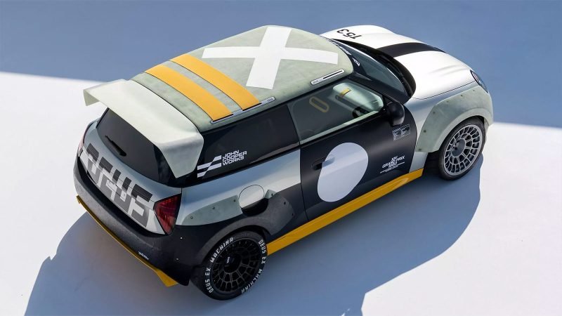 MINI JCW x Deus Ex Machina concepts showcase bold surf-inspired and motorsport-driven designs at the IAA Munich Motor Show.