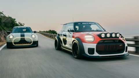 MINI JCW Electric Gets Surf-Inspired Deus Makeover