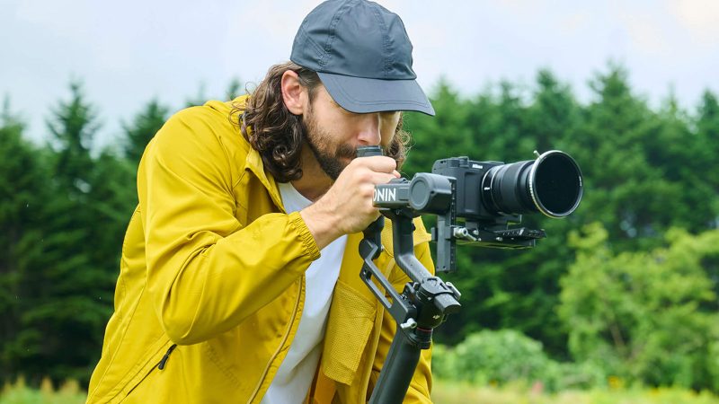 Nikon RED ZR mirrorless camera features bold red design, high-speed performance, and pro-level imaging power.