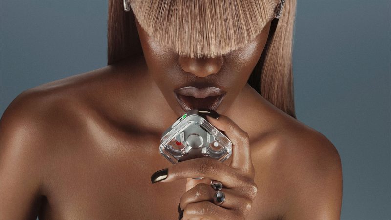 The Nothing Ear (3) wireless earbuds have a transparent design, a Super Mic charging case, 12mm dynamic drivers, ANC, bone conduction voice pickup, and AI features.