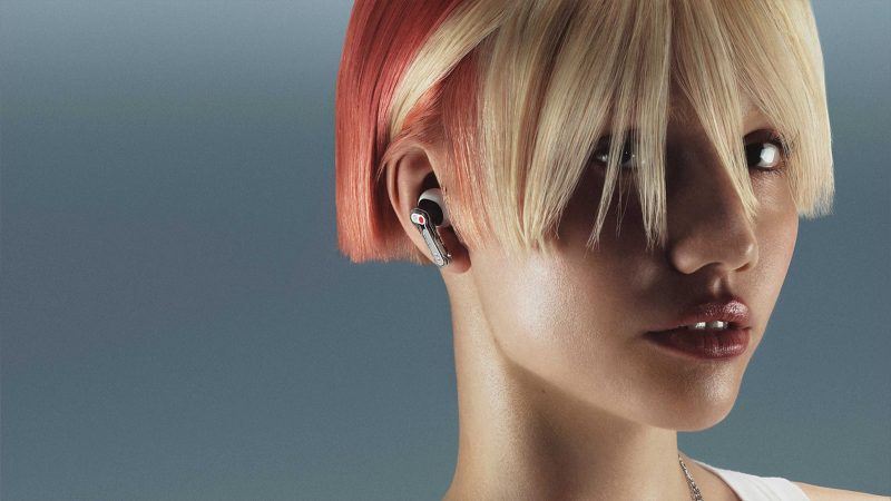 The Nothing Ear (3) wireless earbuds have a transparent design, a Super Mic charging case, 12mm dynamic drivers, ANC, bone conduction voice pickup, and AI features.