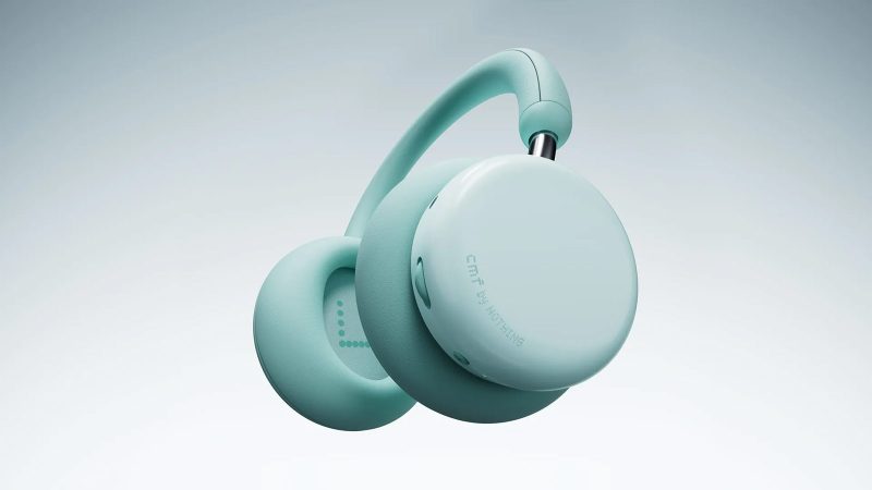 CMF by Nothing Headphone Pro boasts a sleek modular design with swappable cushions, a 100-hour battery, hybrid ANC, and hi-res streaming under $100.