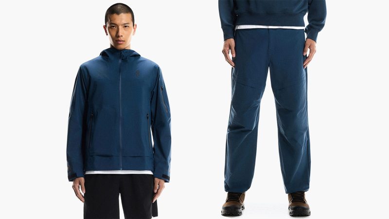 The On x Beams x REI Co-op collaboration outdoor performance gear collection showcases Swiss engineering and Japanese-inspired design.