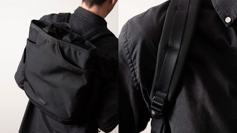The Pioneer Ray Pack Limited Edition bag in MANDARIN 840™ ballistic nylon with 17-inch laptop sleeve, waterproof membrane, luggage strap, and padded back.