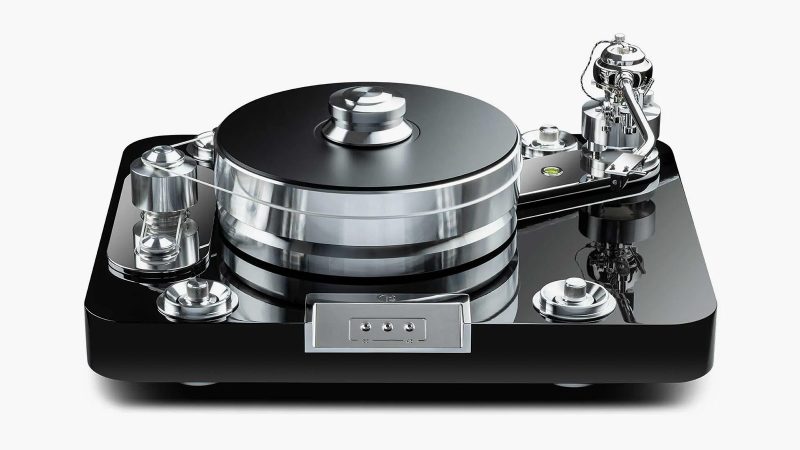 Pro-Ject’s Signature 12.2 luxury turntable with premium analog design for audiophiles.