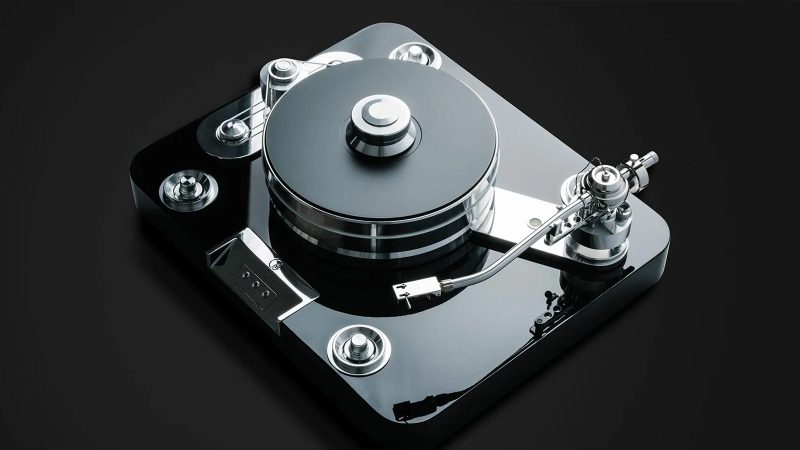 Pro-Ject’s Signature 12.2 luxury turntable with premium analog design for audiophiles.