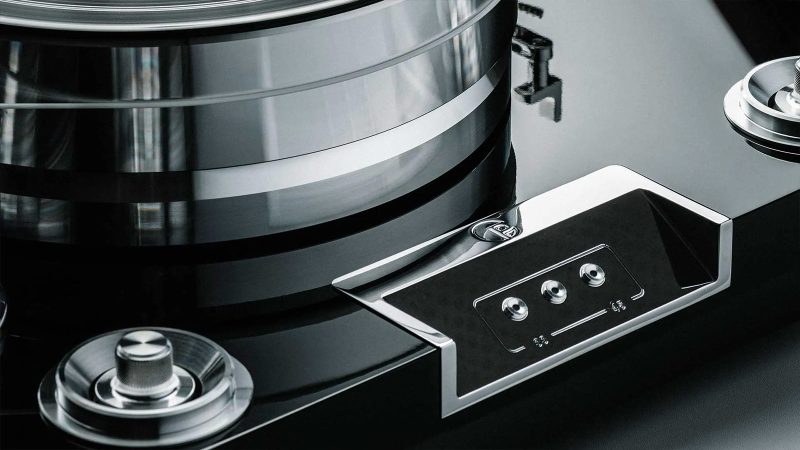 Pro-Ject’s Signature 12.2 luxury turntable with premium analog design for audiophiles.