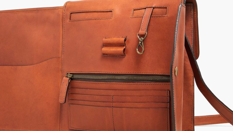 The Red Wing Explorer Bag is crafted from premium heritage leather and canvas, designed for rugged durability and a timeless style that suits travel and everyday carry.