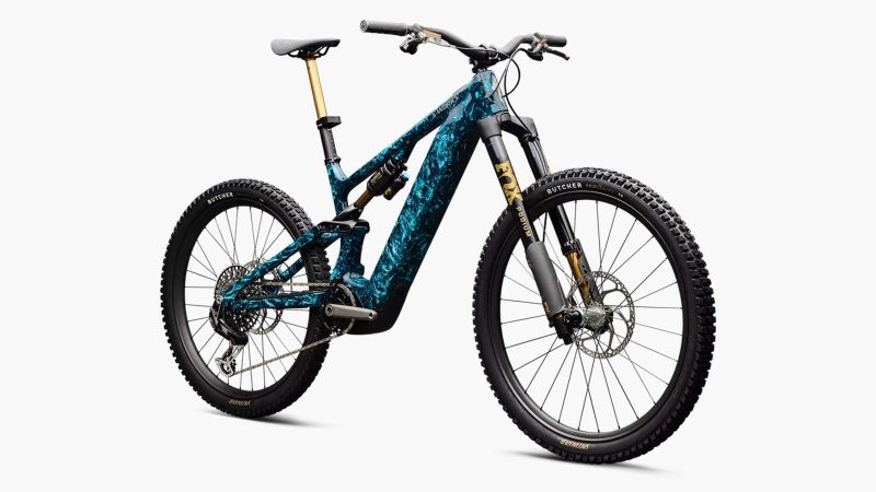 Specialized S-Works Turbo Levo 4 LTD in Astral Blue is a $20,000 eMTB featuring elite components and unmatched performance.