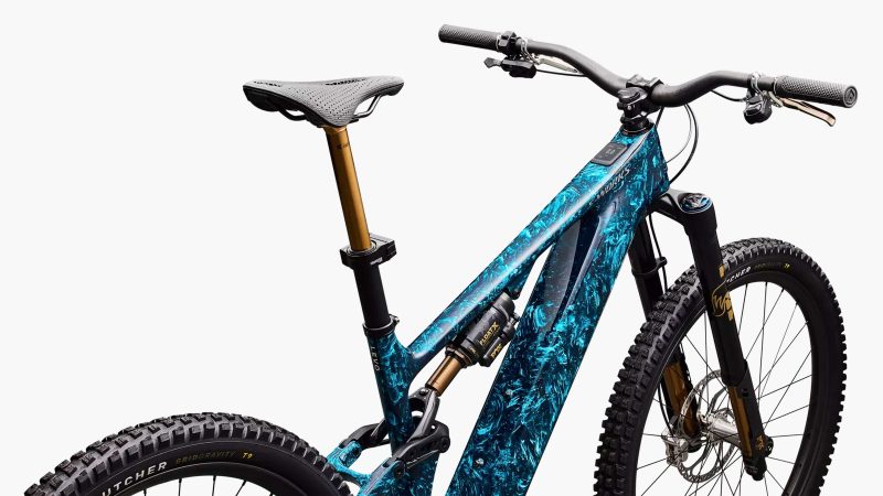 Specialized S-Works Turbo Levo 4 LTD in Astral Blue is a $20,000 eMTB featuring elite components and unmatched performance.