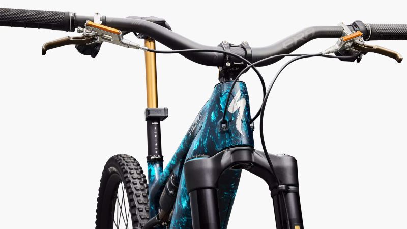 Specialized S-Works Turbo Levo 4 LTD in Astral Blue is a $20,000 eMTB featuring elite components and unmatched performance.