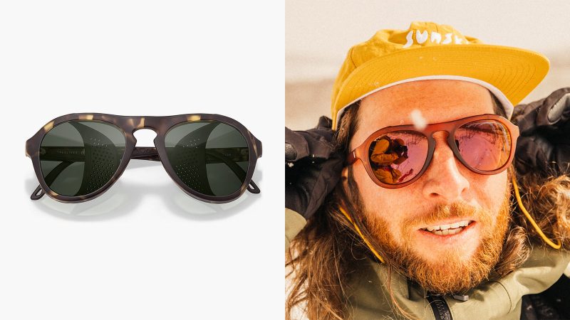 Sunski Alpine Sunglasses Collection features durable polarized lenses and lightweight adventure-ready frames designed for outdoor performance and modern style.