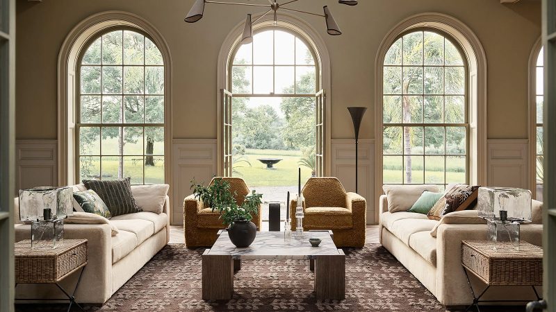 The Collected Home by Jeremiah Brent furniture and décor collection for Crate & Barrel featuring modern, minimal, and timeless home essentials.