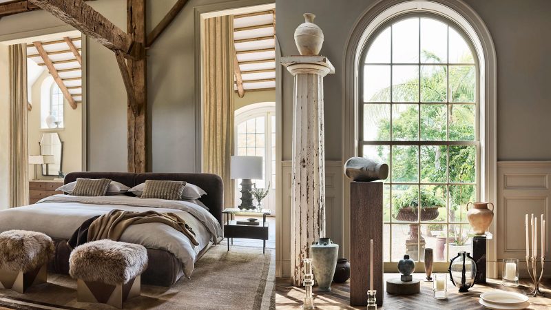 The Collected Home by Jeremiah Brent furniture and décor collection for Crate & Barrel featuring modern, minimal, and timeless home essentials.